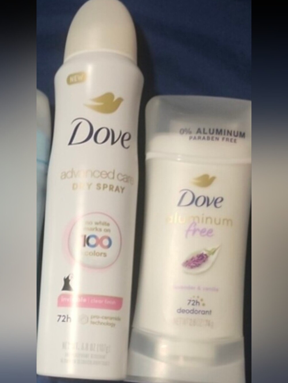 2 new bundle stick andDry Spray Antiperspirant Deodorant - White (72H)